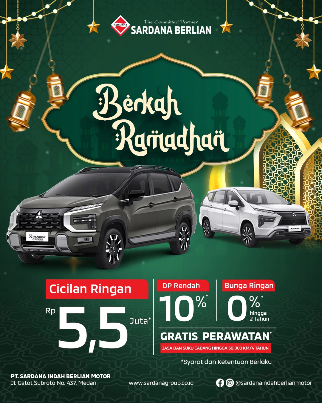 Berkah Ramadhan - Promo New Xpander & New Xpander Cross Terbaru Maret 2026
